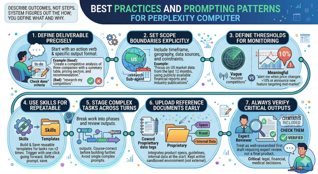 Best Practices and Prompting Patterns Infographic