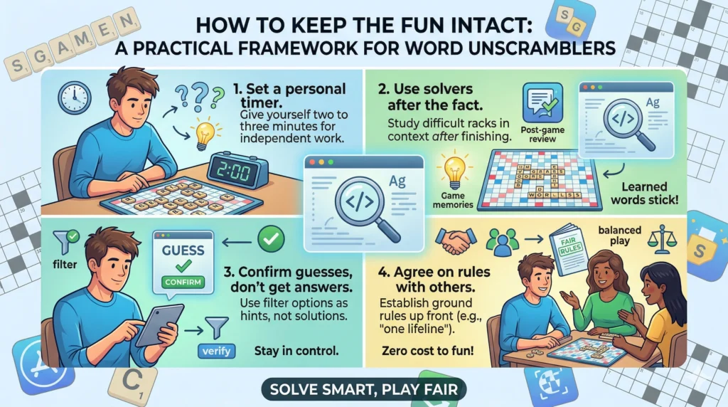 How to Keep the Fun Intact scrabble infographic
