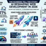 web development in 2026 Infographic