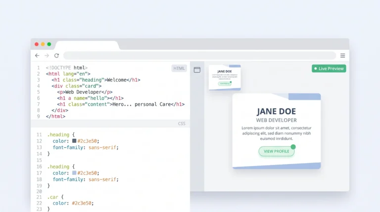 Easy HTML & CSS Practice Online—No Setup Needed