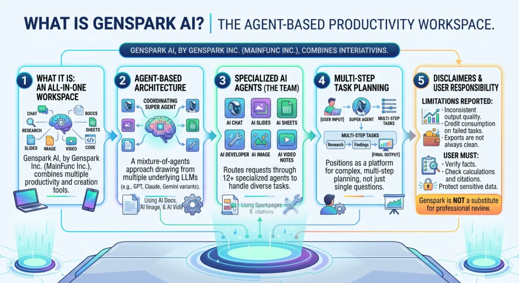 What Is Genspark AI Infographic