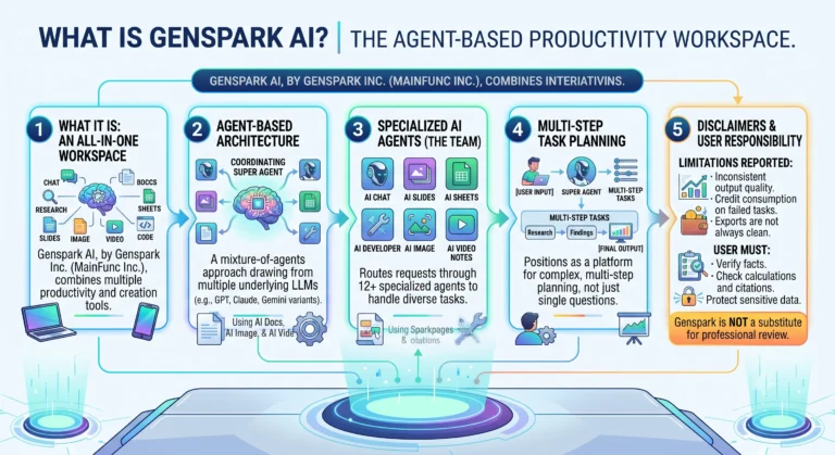 What Is Genspark AI Infographic