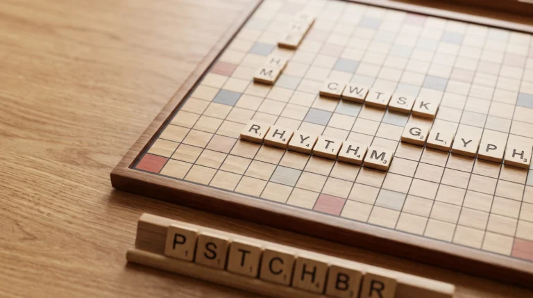 Words With No Vowels in Scrabble Legal Words and Rack Strategy
